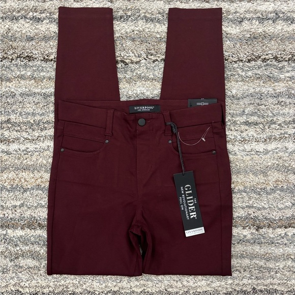 Liverpool The Glider Pull-On Skinny Jeans Sz 4/27 NWT | Liverpool Skinny Jeans - - Picture 1 of 14